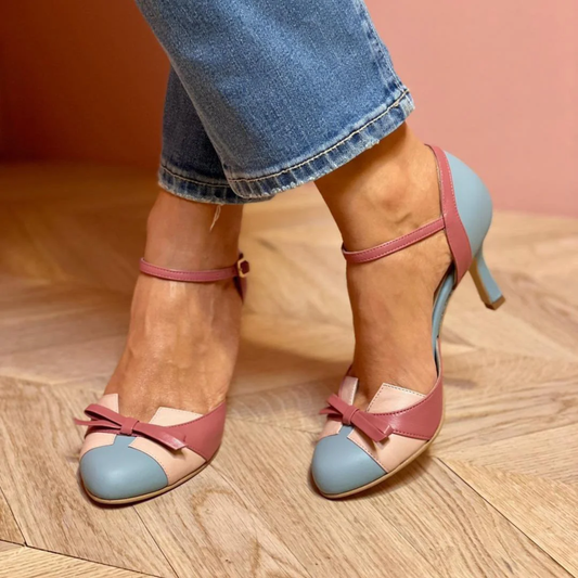 Coquette | Tacónes Vintage con suela ortopédica