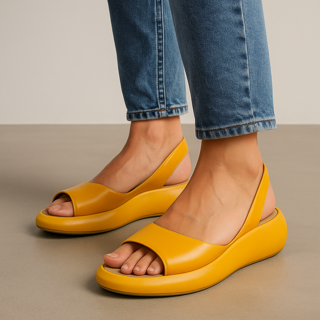 Isabelle │ Sandalias con suela confort