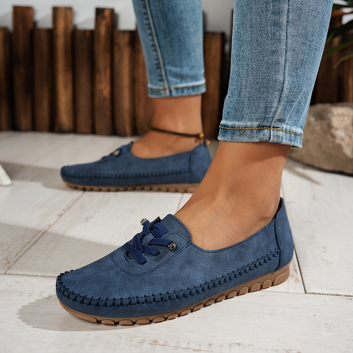 Selenia™ – Mocasín ortopédico con soporte completo para pies sensibles