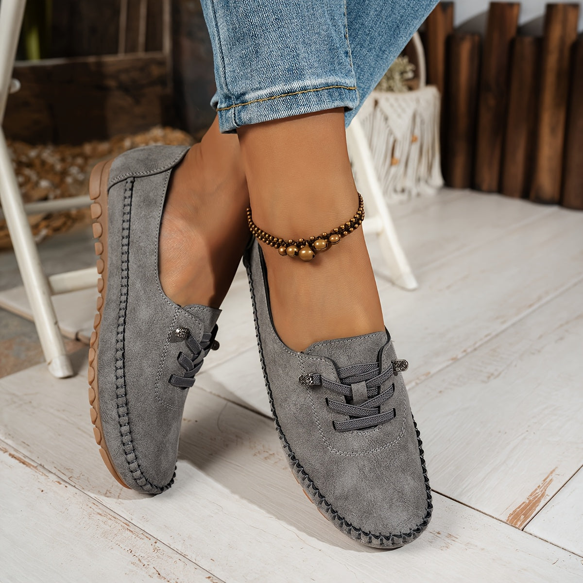 Selenia™ – Mocasín ortopédico con soporte completo para pies sensibles