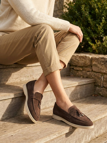 Walkers | Mocasín Italiano de Piel de Suela ergonómica